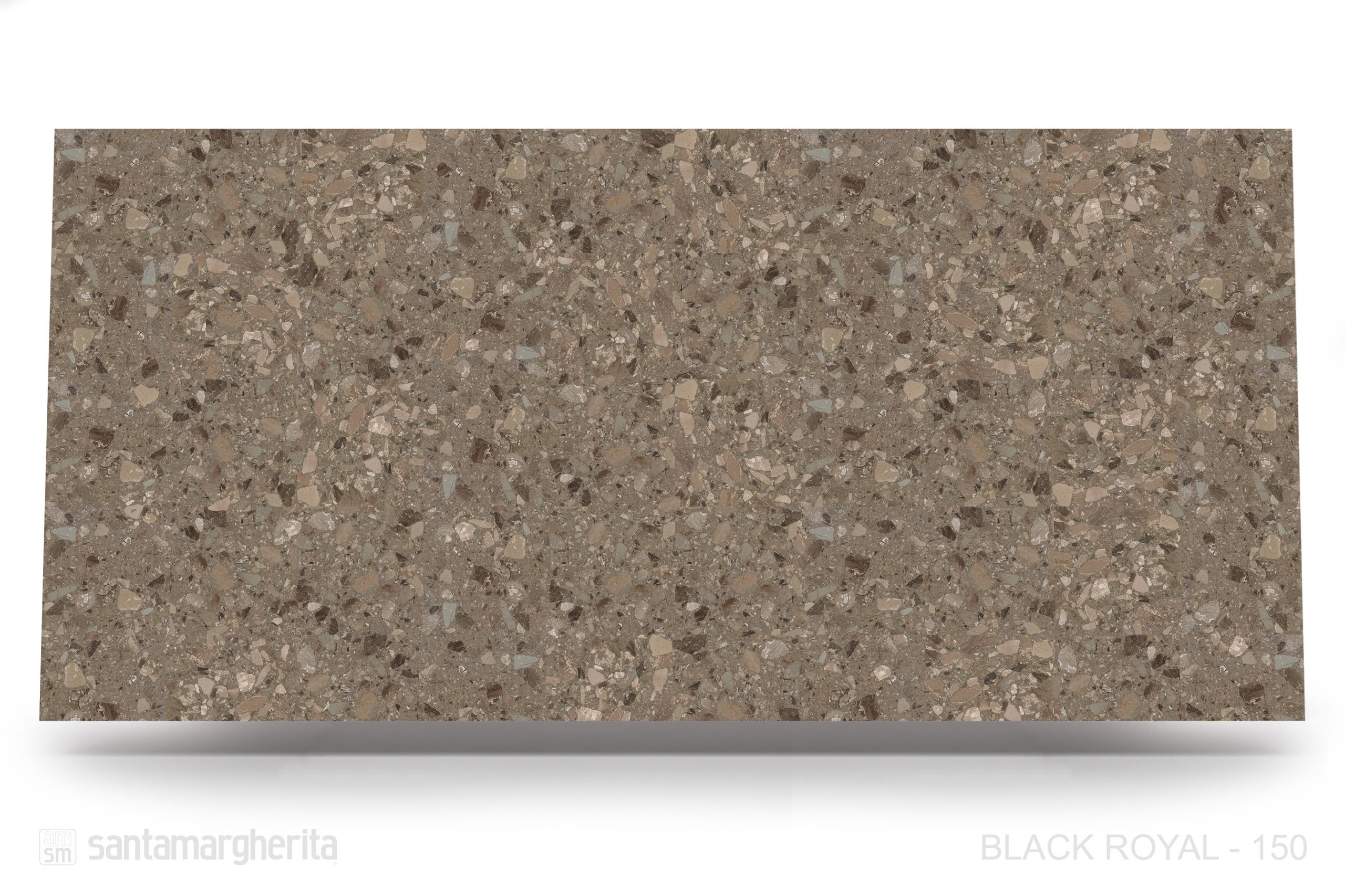 Santa Margherita Black Royal Marble Slab